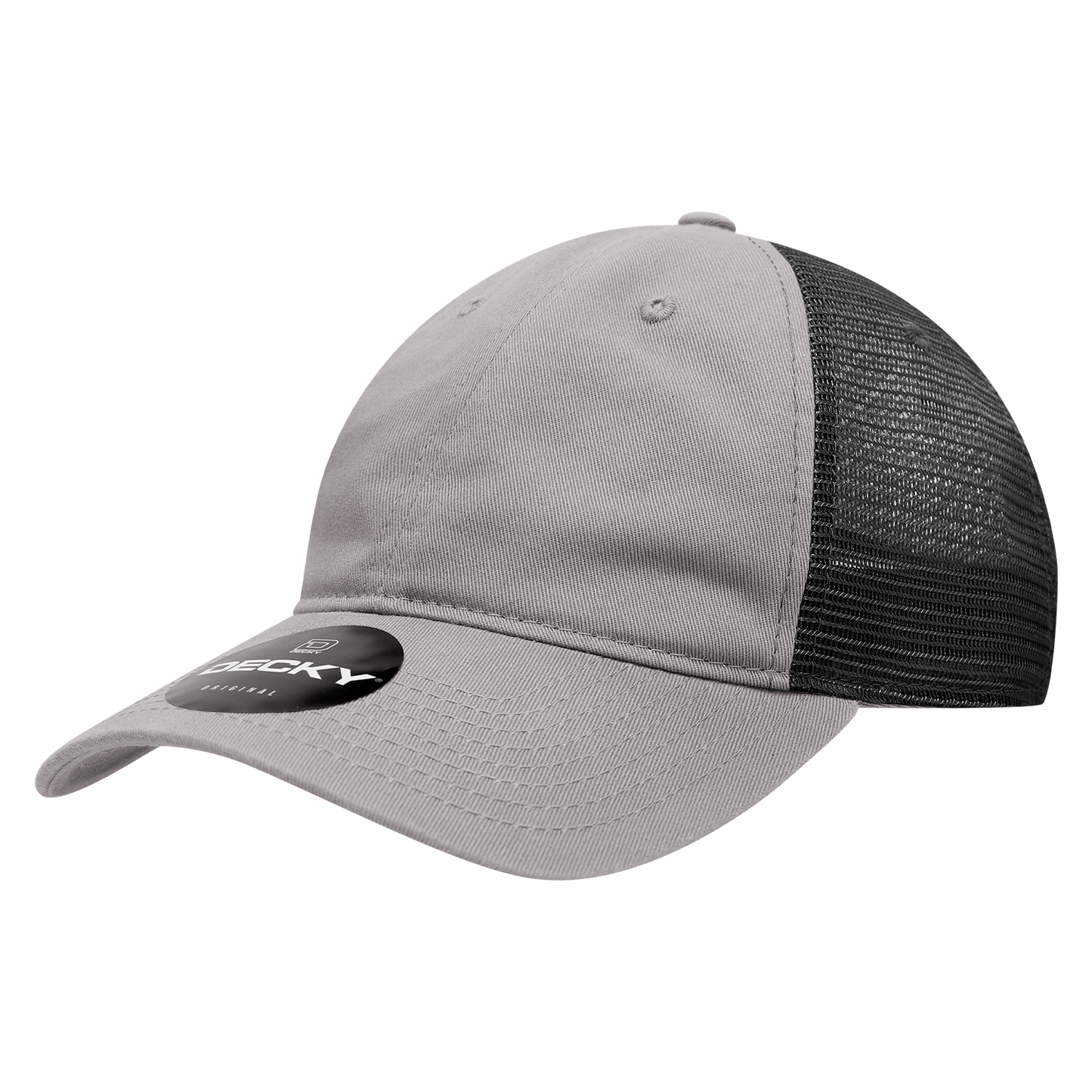 Decky-120-6 Panel Low Profile Relaxed Cotton Trucker