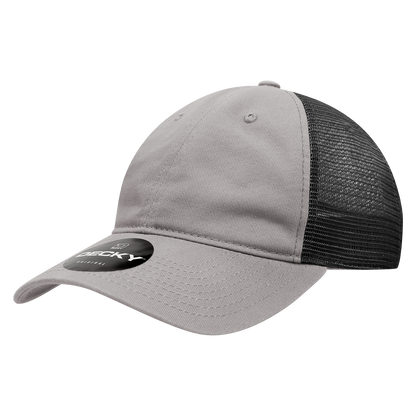 Decky-120-6 Panel Low Profile Relaxed Cotton Trucker