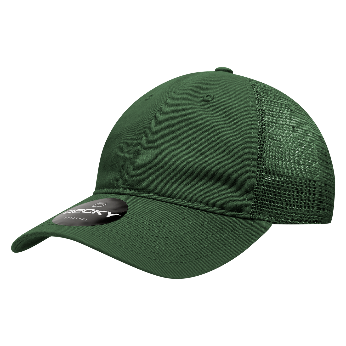 Decky-120-6 Panel Low Profile Relaxed Cotton Trucker