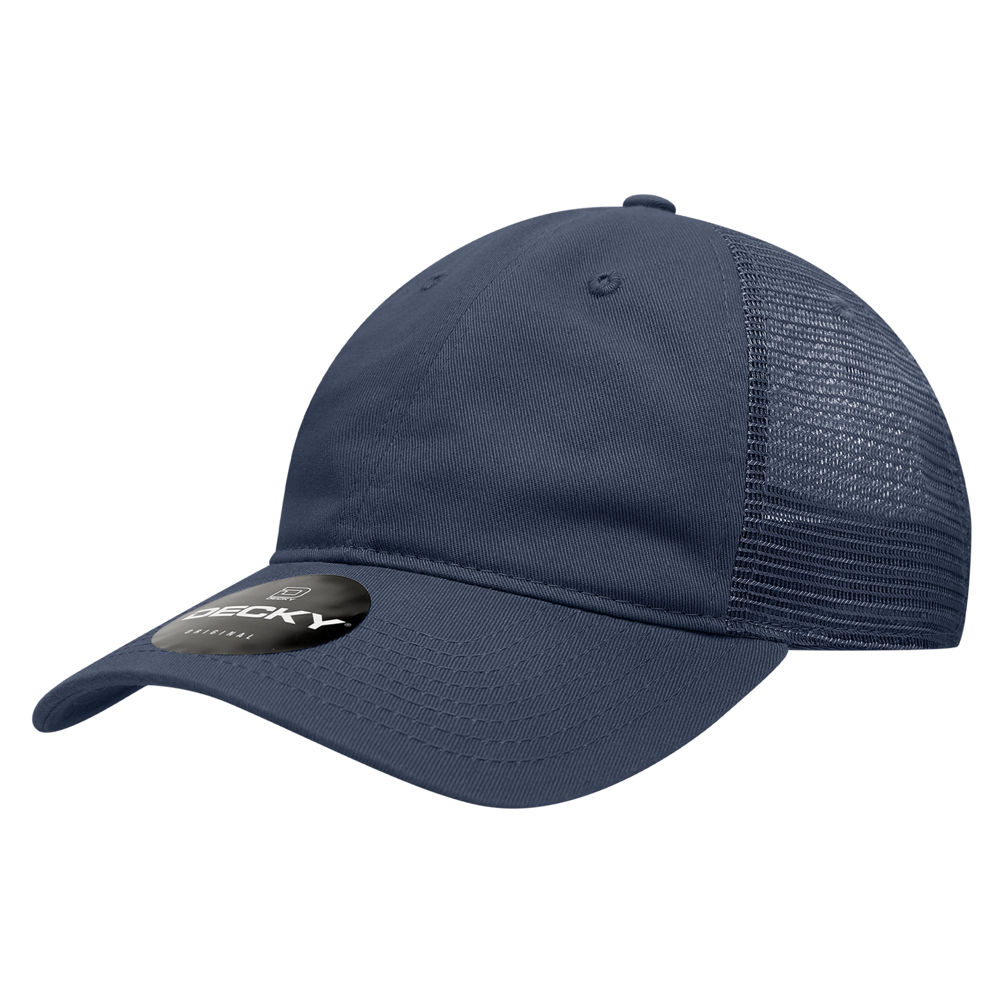 Decky-120-6 Panel Low Profile Relaxed Cotton Trucker