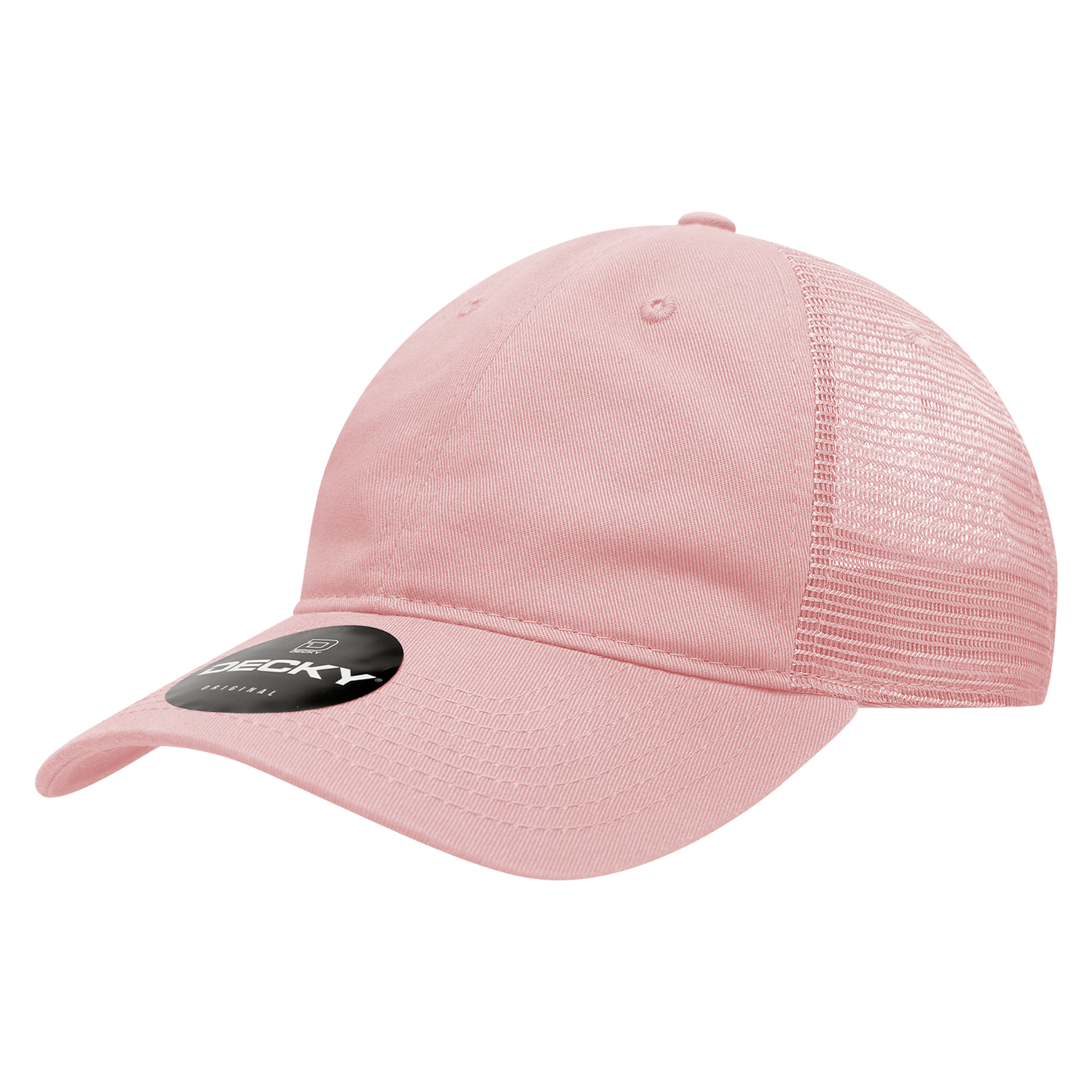 Decky-120-6 Panel Low Profile Relaxed Cotton Trucker