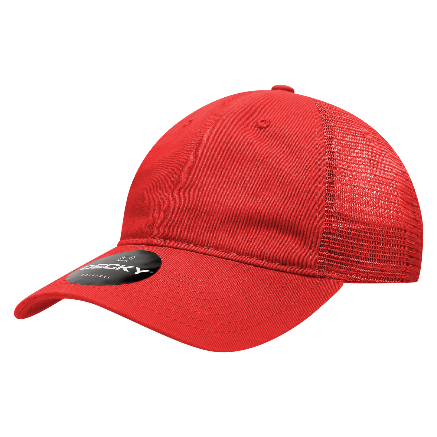 Decky-120-6 Panel Low Profile Relaxed Cotton Trucker