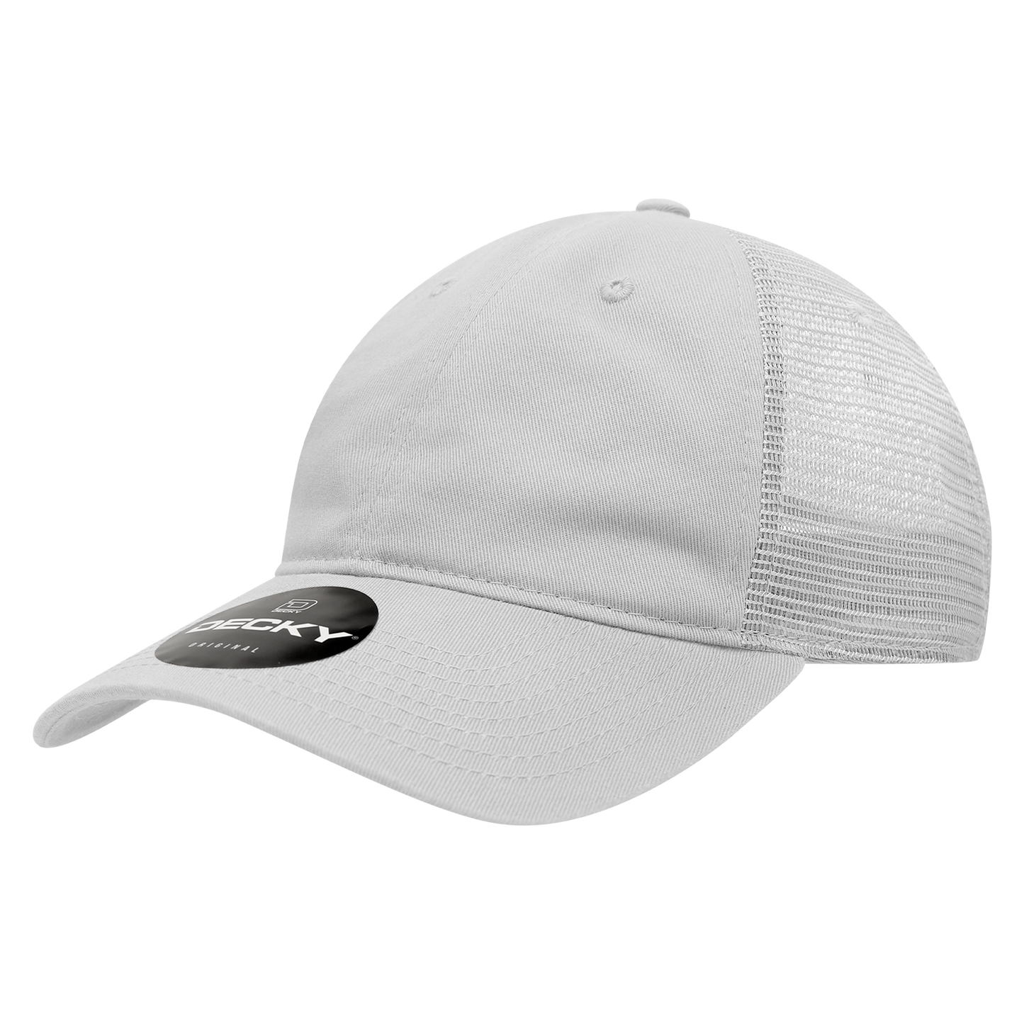 Decky-120-6 Panel Low Profile Relaxed Cotton Trucker