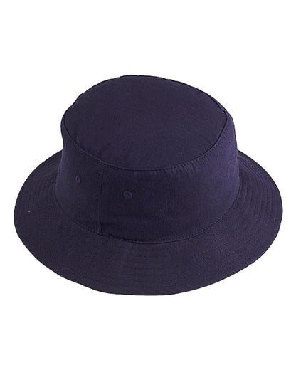 Big Accessories BX003 Crusher Bucket Hat - Navy - Front