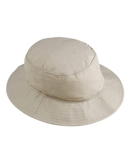 Big Accessories BX003 Crusher Bucket Hat - Stone - Front