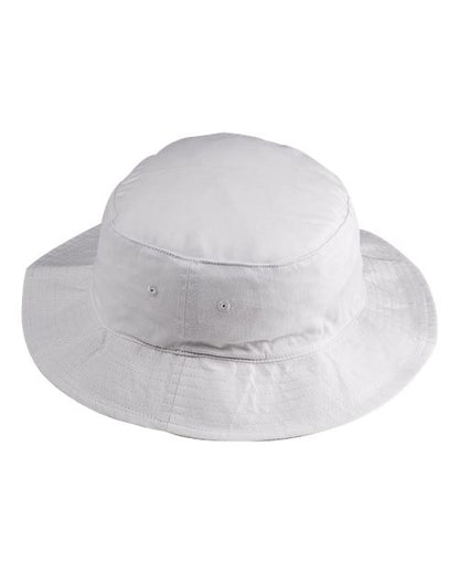 Big Accessories BX003 Crusher Bucket Hat - White - Front