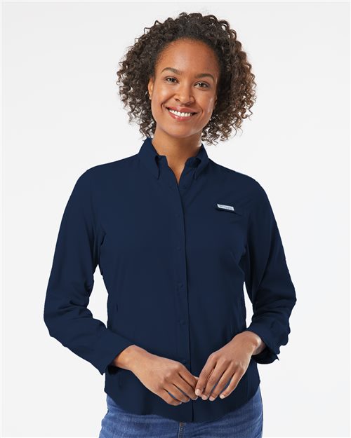 Columbia 212465 Women's PFG Tamiami™ II Shirt - style view