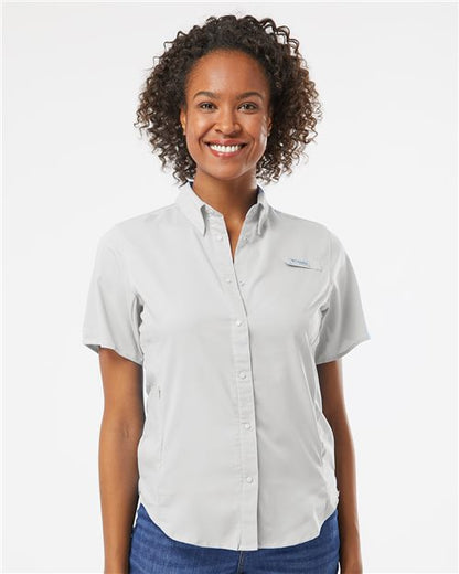 Columbia 212466 Women's PFG Tamiami™ II Short Sleeve Shirt - style view