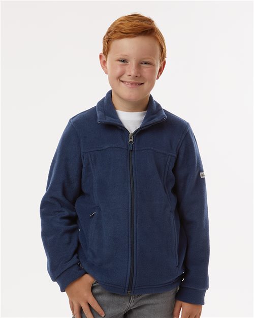 Columbia 212479 Youth Steens Mountain™ II Fleece Full-Zip Jacket - style view