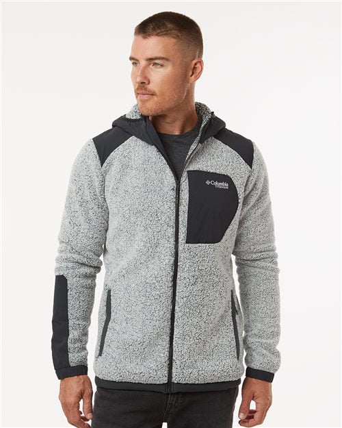 Columbia 209647 Men's Arctic Crest™ Sherpa Full-Zip Jacket - style view