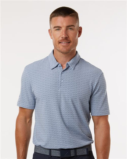 adidas A702 Men's Blended Printed Polo - style view