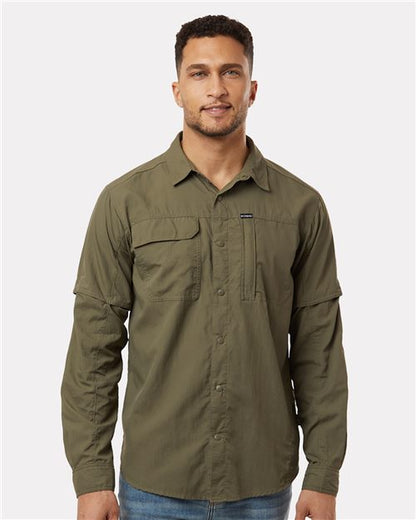 Columbia 212332 Men's Skien Valley™ Pocket Shirt - style view