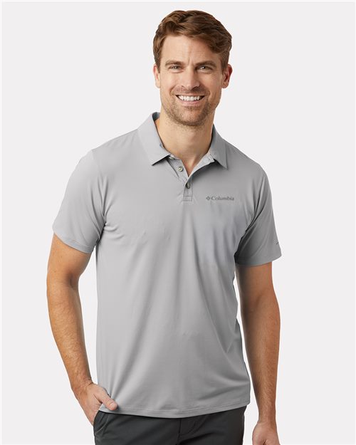 Columbia 211856 Men's Tech Trail™ Utility Polo - style view