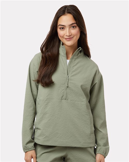 Columbia 211893 Women's Sucker for Summer™ Half-Zip Pullover - style view