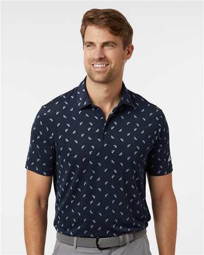 adidas A2012 Men's Ultimate365 Mesh Print Polo - style view