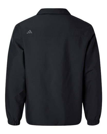 adidas A714 Men's Lifestyle Full-Zip Jacket - Black - Back