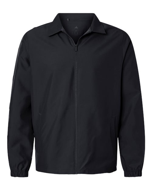 adidas A714 Men's Lifestyle Full-Zip Jacket - Black - Front