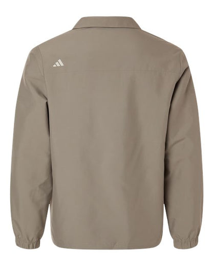 adidas A714 Men's Lifestyle Full-Zip Jacket - Putty Beige - Back