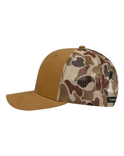 DRI DUCK 3054 Ridgewood Cap - Saddle/ Duck Camo - DirectSide