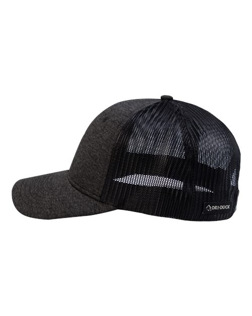 DRI DUCK 3092 Rover Trucker Cap - Black - DirectSide