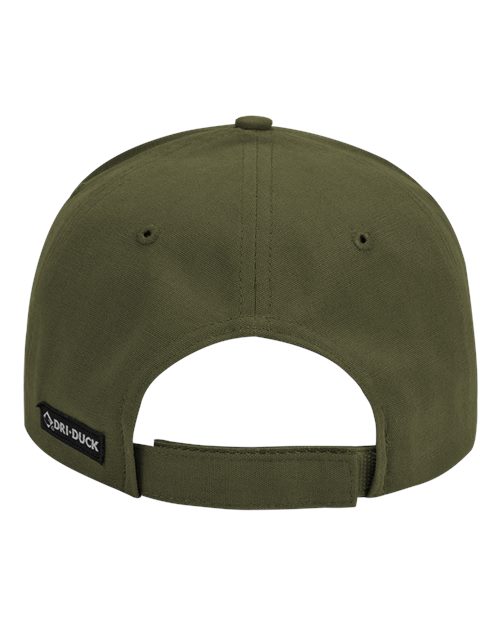 DRI DUCK 3273 Legend Cap - Olive Green - Back