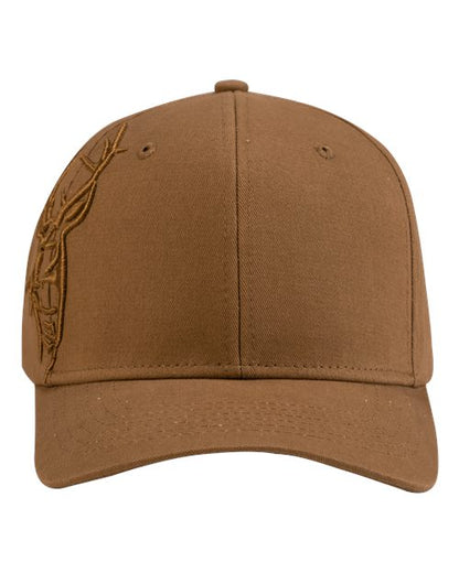 DRI DUCK 3321 3D Buck Pro Cap - Saddle - Front