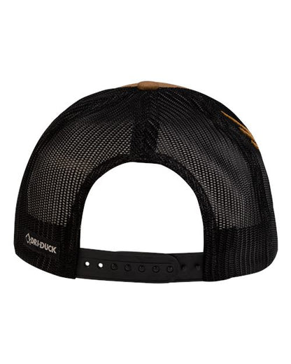 DRI DUCK 3321 3D Buck Pro Cap - Saddle Mesh - Back