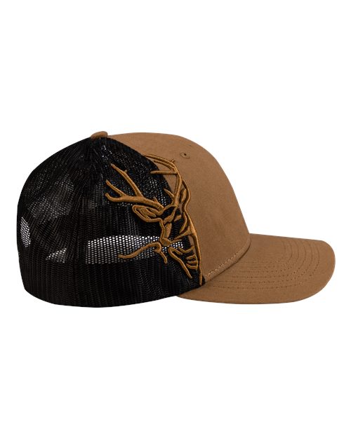 DRI DUCK 3321 3D Buck Pro Cap - Saddle Mesh - DirectSide