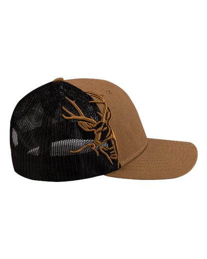 DRI DUCK 3321 3D Buck Pro Cap - Saddle Mesh - DirectSide
