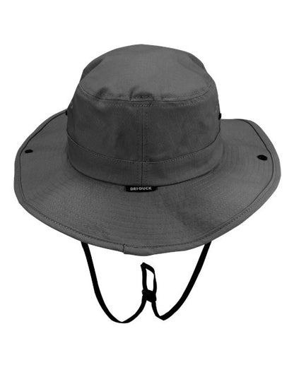DRI DUCK 3754 Ripstop Booney - Charcoal - Back