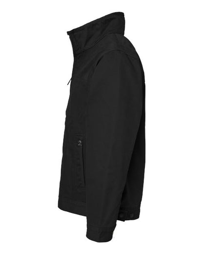 DRI DUCK 5028T Men's Tall Maverick Boulder Cloth™ Jacket with Blanket Lining - Black - DirectSide