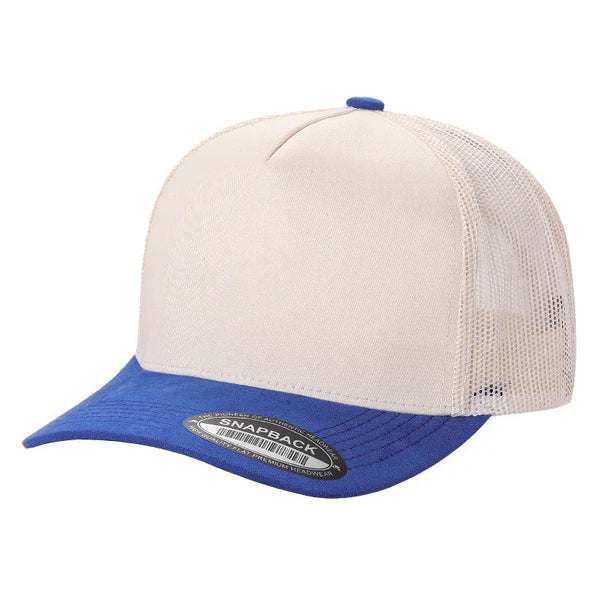 TCMS - TC MESH BACK & SUEDE BILLS - TAN/ROY