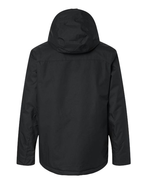 Columbia 208959 Men's Tipton Peak™ III Insulated Hooded Jacket - Black - Back