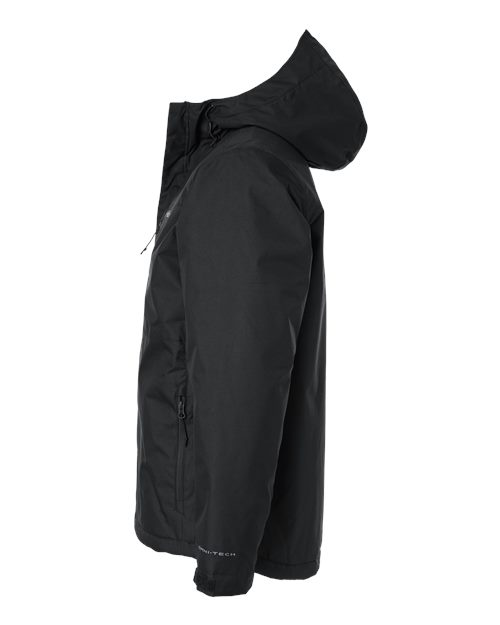 Columbia 208959 Men's Tipton Peak™ III Insulated Hooded Jacket - Black - DirectSide