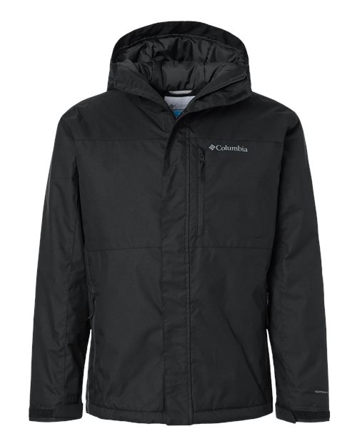 Columbia 208959 Men's Tipton Peak™ III Insulated Hooded Jacket - Black - Front