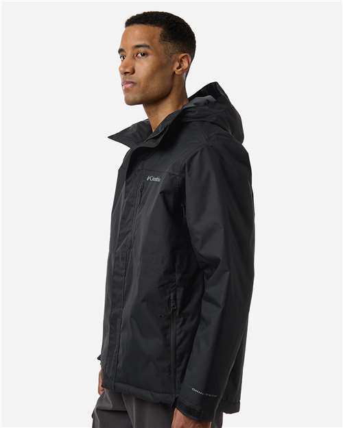 Columbia 208959 Men's Tipton Peak™ III Insulated Hooded Jacket - Black - OnModelSide