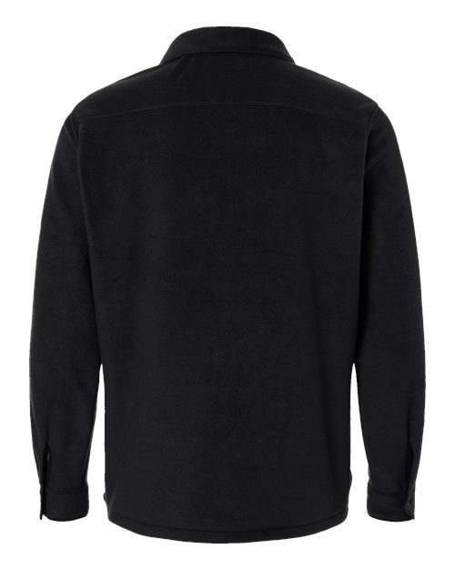 Columbia 212371 Men's Steens Mountain™ Solid Shirt Jacket - Black - Back