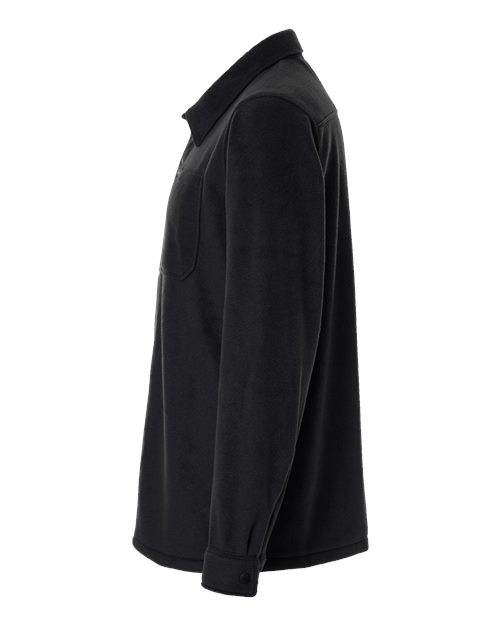Columbia 212371 Men's Steens Mountain™ Solid Shirt Jacket - Black - DirectSide