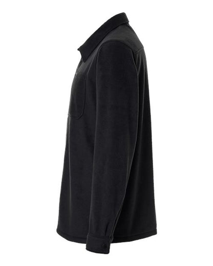 Columbia 212371 Men's Steens Mountain™ Solid Shirt Jacket - Black - DirectSide