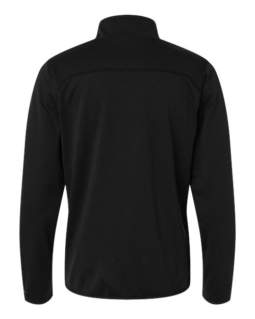 Columbia 213684 Men's Essential Hike™ Grid Fleece Full-Zip - Black - Back