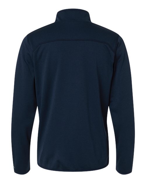 Columbia 213684 Men's Essential Hike™ Grid Fleece Full-Zip - Collegiate Navy - Back