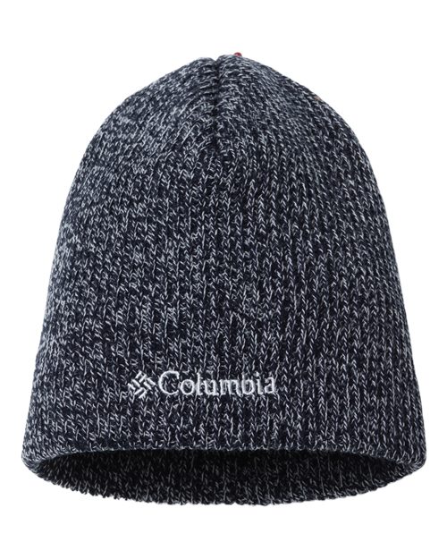 Columbia 118518 Whirlibird™ Watch Cap Beanie - Dark Nocturnal/ White Marled - Front