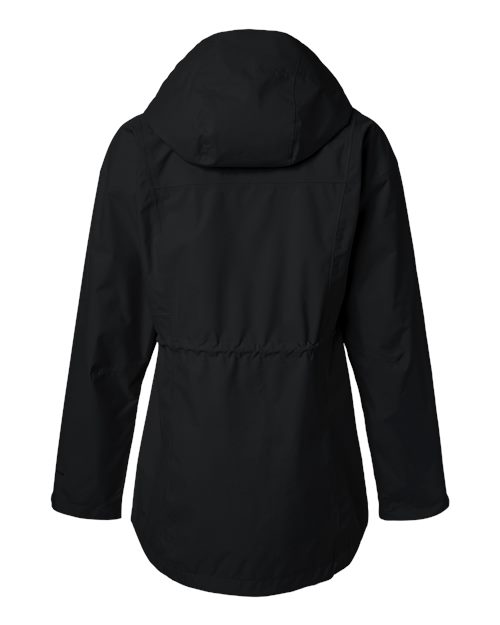 Columbia 211390 Women's Hikebound™ II Long Jacket - Black - Back