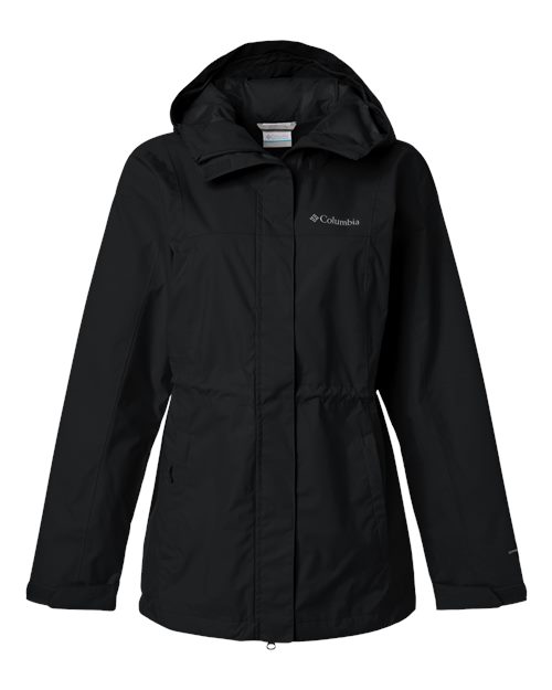 Columbia 211390 Women's Hikebound™ II Long Jacket - Black - Front