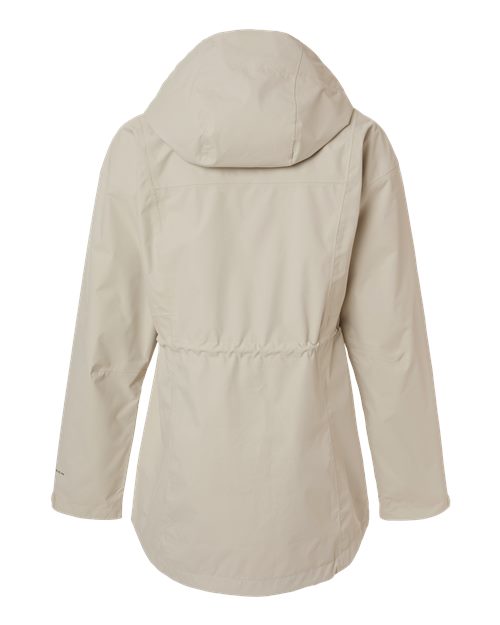 Columbia 211390 Women's Hikebound™ II Long Jacket - Dark Stone - Back