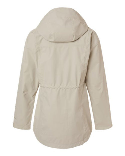 Columbia 211390 Women's Hikebound™ II Long Jacket - Dark Stone - Back