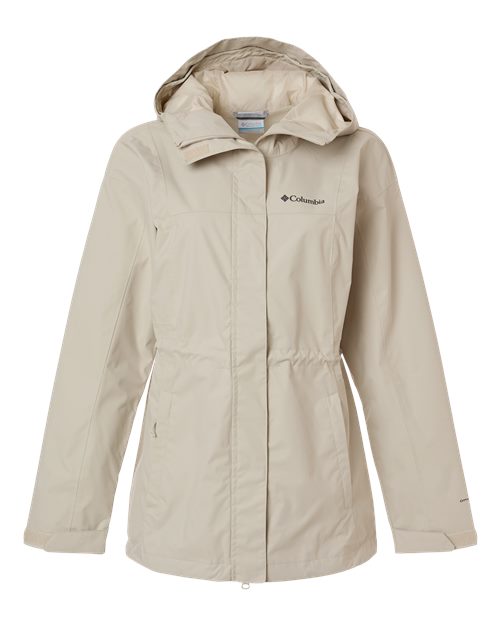 Columbia 211390 Women's Hikebound™ II Long Jacket - Dark Stone - Front
