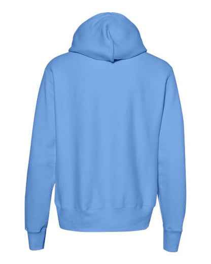 Champion S101 Unisex Reverse Weave® Hooded Sweatshirt - Light Blue - Back