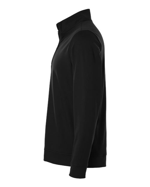 adidas A2017 Men's Ultimate365 Classic Quarter-Zip Pullover - Black - DirectSide