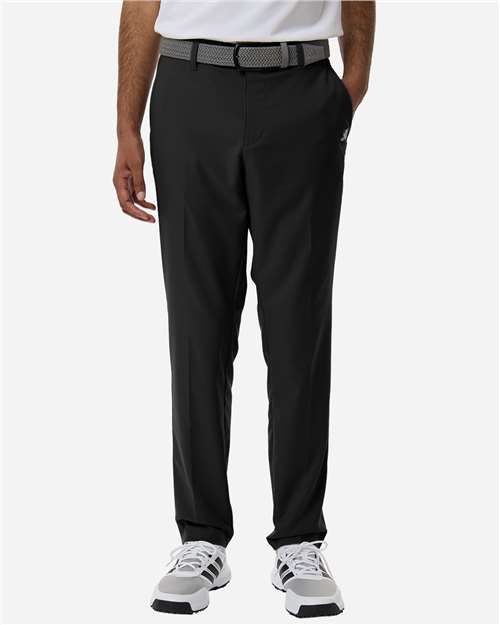 adidas A2021 Men's Golf Tapered Pants - Black - OnModelFront